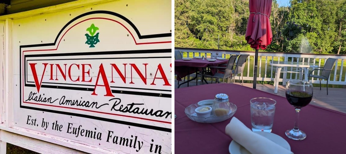 Vince Anna's Restaurant (Reservations Required) Menu