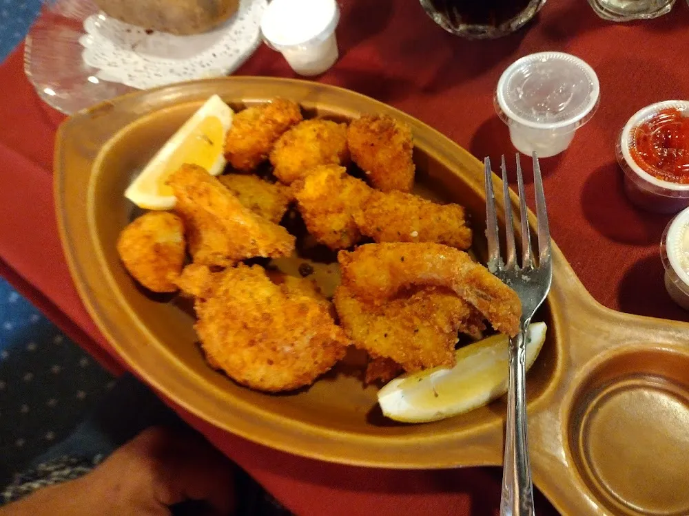 Deep Fried Shrimp and Scallops